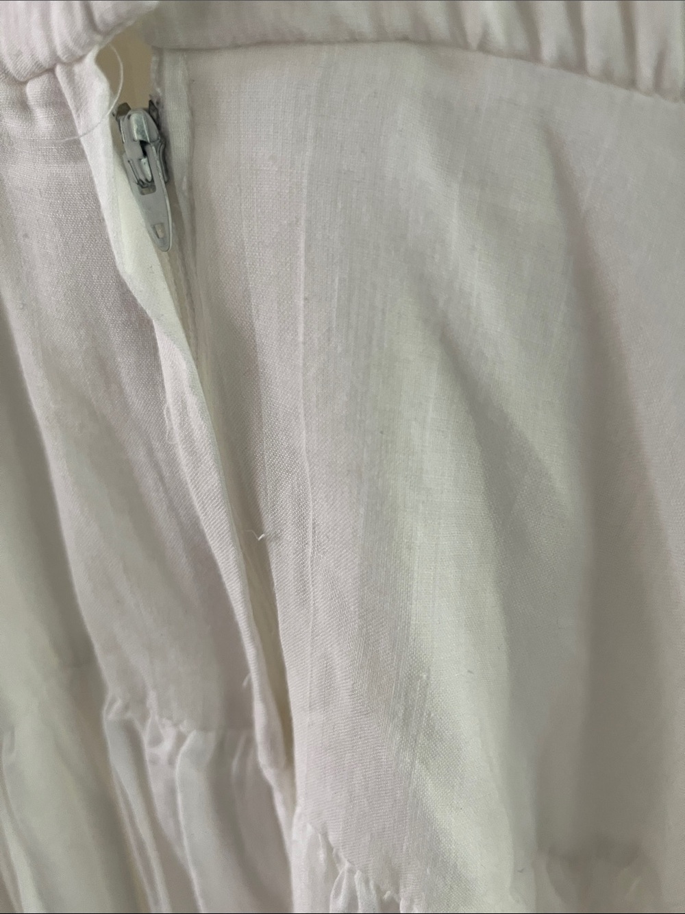 Vintage Jessica McClintock White Lace High-Neck Dress - Picture 8 of 11